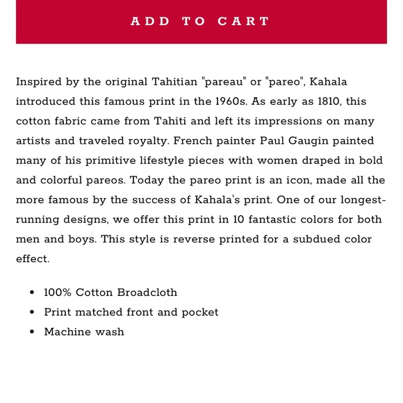 Kahala The Original Aloha Shirt - Picture 8 of 9